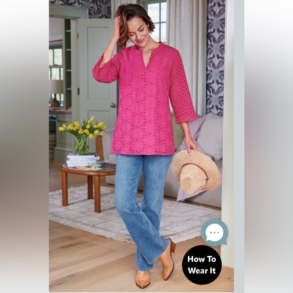 Soft Surroundings jeans pull on style women’s size 1X (18-20)